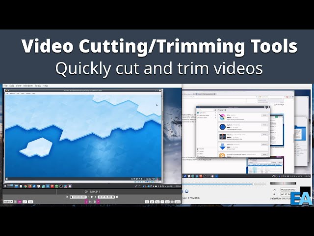 Quickly Trim and Cut Videos - Avidemux and LosslessCut