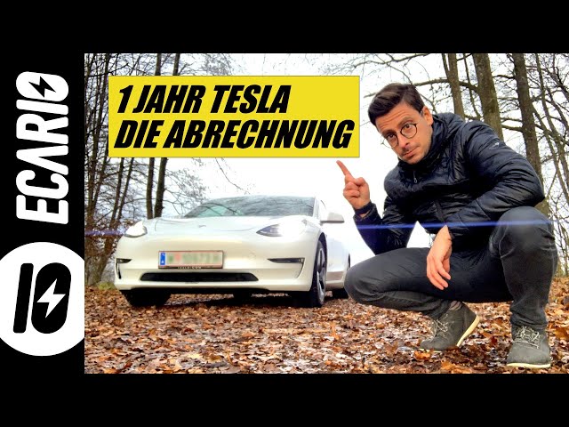 Ein Jahr Tesla 🤜🤛 Die Abrechnung nach 25.000 km im Elektroauto Tesla Model 3