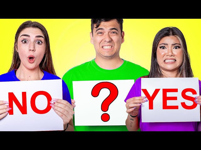 SAY YES TO EVERYTHING FOR 24 HOURS CHALLENGES | LAST TO SAY YES WINS BY CRAFTY HACKS SHORT