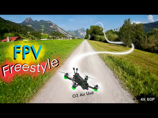 FPV Drone Freestyle, (Nazgul Evoque f5 v2) o3 Air Unit 4K60P