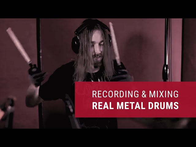 Recording & Mixing Real Metal Drums | Megadeth Drummer Dirk Verbeuren