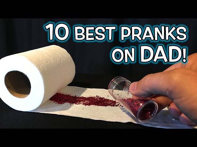 10 TOP Fathers Day PRANKS & GAG GIFT Ideas!