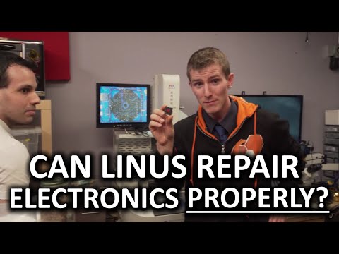 Linus Attempts BGA Graphics Chip Repair! - Rossmann Repair Group, New York City