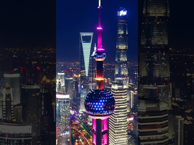 Stunning Shanghai Drone View #shorts #viral