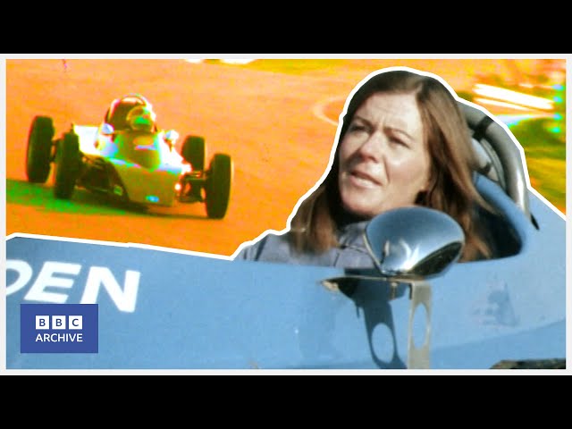 1977: MOTHER of FIVE and RACECAR DRIVER | Nationwide | Retro Transport | BBC Archive
