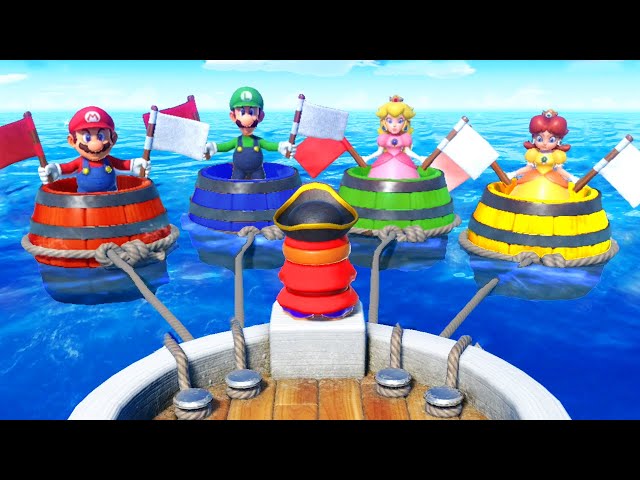 Mario Party Superstars - All Free-For-All Minigames