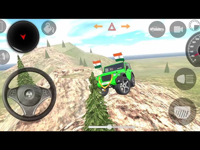 Dollar Song Modified Mahindra Green Thar || Android Gameplay || Indian car simulator 3d