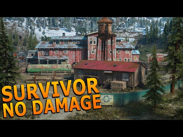 DAYS GONE Sawmill Horde | No Damage Survivor Difficulty | 4K UHD PS5 Gameplay