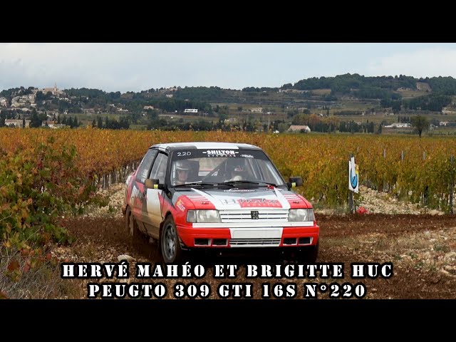 Rallye Terre de Vaucluse 2023 - Peugeot 309 16S N°220 - Hervé MAHÉO et Brigitte HUC