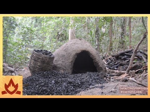 Primitive Technology: Reusable charcoal mound