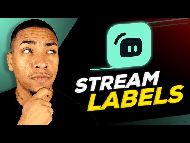 Streamlabs - Adding Stream Labels (Follow, Dono, Subs)