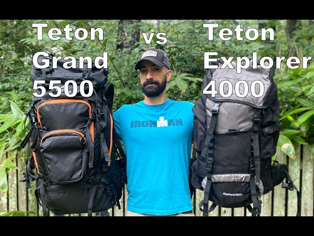 Teton Grand 5500 vs the Teton Explorer 4000!