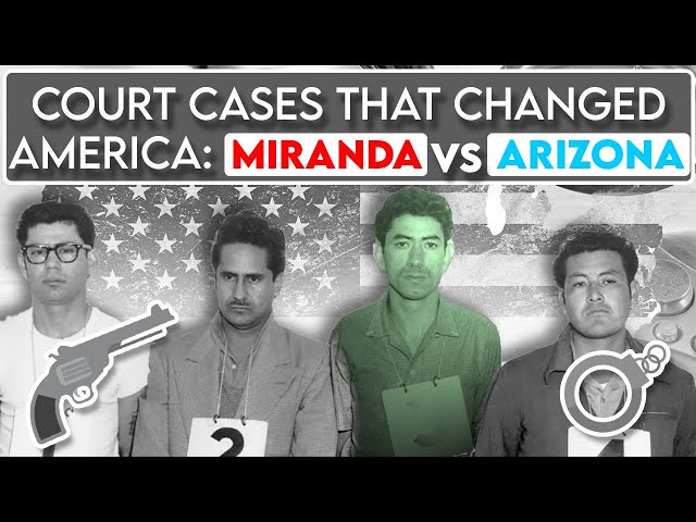 Court Cases That Changed America - Miranda vs  Arizona | Let's Teach Interesting Facts