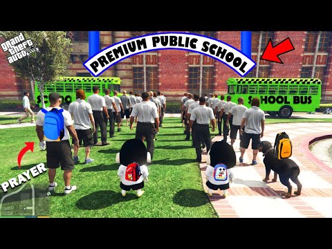 GTA 5 : Franklin Doing Prayer On First Day In New School With Shinchan in GTA 5 ! (GTA 5 mods)