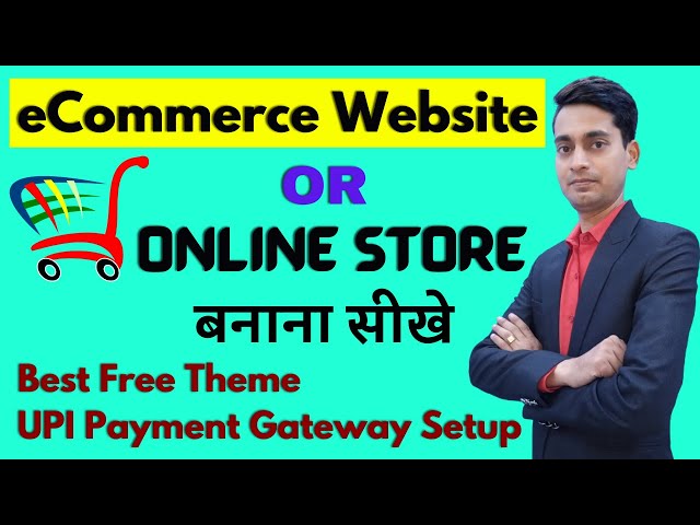 How to create a free eCommerce website with WordPress | Create your online store | Hindi - 2023