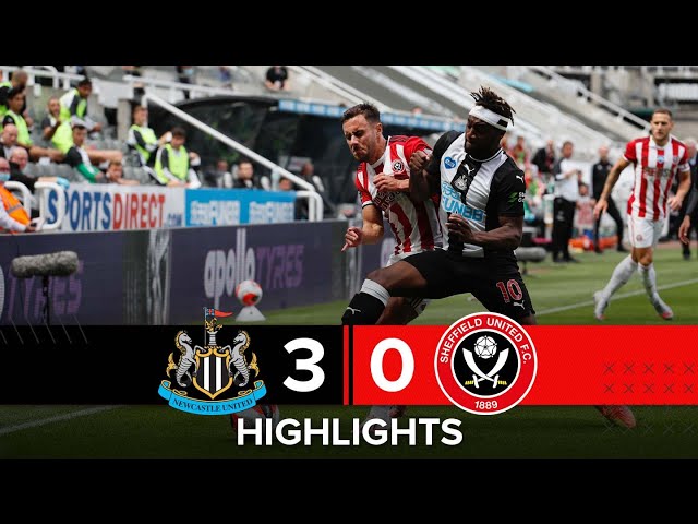Newcastle United 3-0 Sheffield United | Premier League highlights