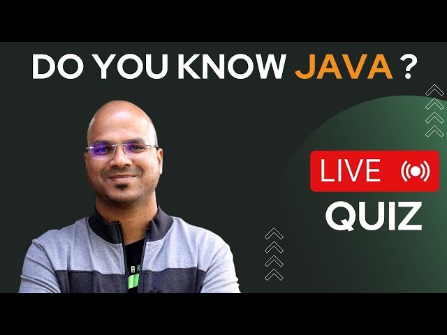 Java Quiz | Sunday