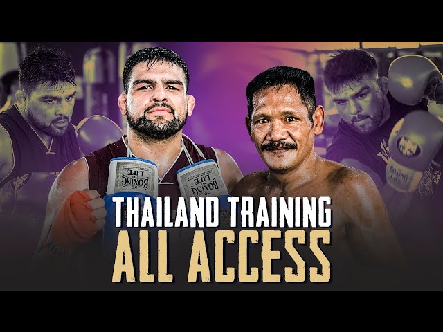 I Went To Thailand To Train For My Next Fight! | ALL ACCESS THAILAND
