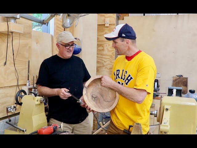 Modern and Traditional Wooden Bowl Making Techniques by Frank Howarth & Chop With Chris