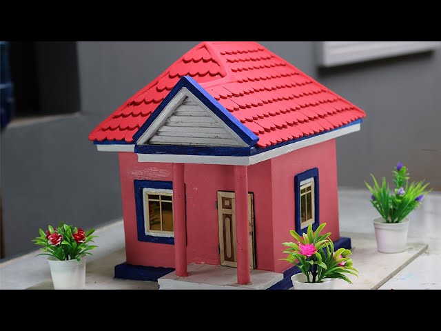 Bricklaying - How to building beautiful Mini House (full video)