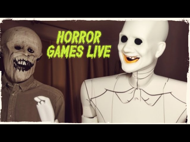 Scary Indie Horror Games LIVE {Mannekin Hessler Storage, Smile and The Orphanage}