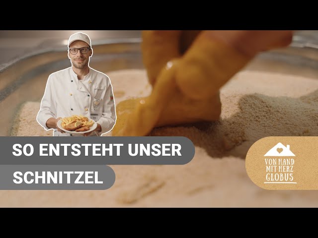 Im Kurzvideo: So entsteht unser Schnitzel I GLOBUS Restaurant