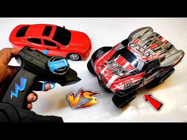 RC Drift F1 Car vs BMW Car Unboxing And Fight @chatpat toy tv
