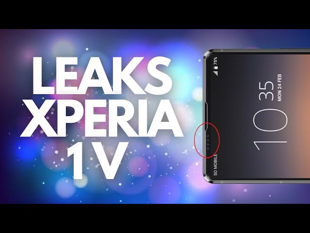 Sony Xperia 1 V Leaks - Part 1
