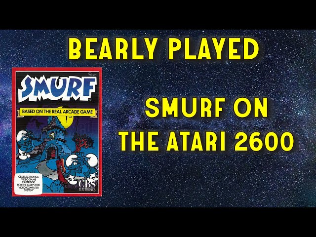 Bearly Played : Smurf On The Atari 2600 (Retro & Video Games)