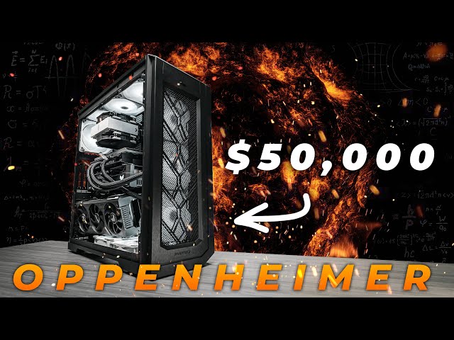REVEALED 👉 World's MOST POWERFUL Creator PC! | AMD 5995wx + 3x RTX 4090 Workstation [OPPENHEIMER PC]