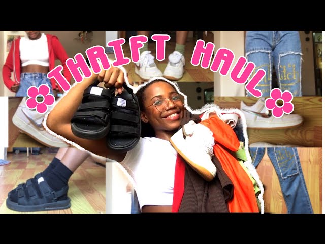thrift haul + Try-on Thrift Haul | Spring and Summer 2022 | My BEST Thrift Haul yet