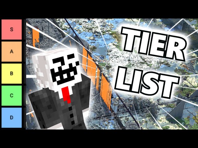 The OFFICIAL 2b2t Tier List (Famous Minecraft Bases)