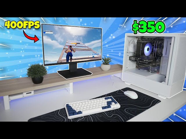 I ONLY Had $350 To Build A Gaming Setup...