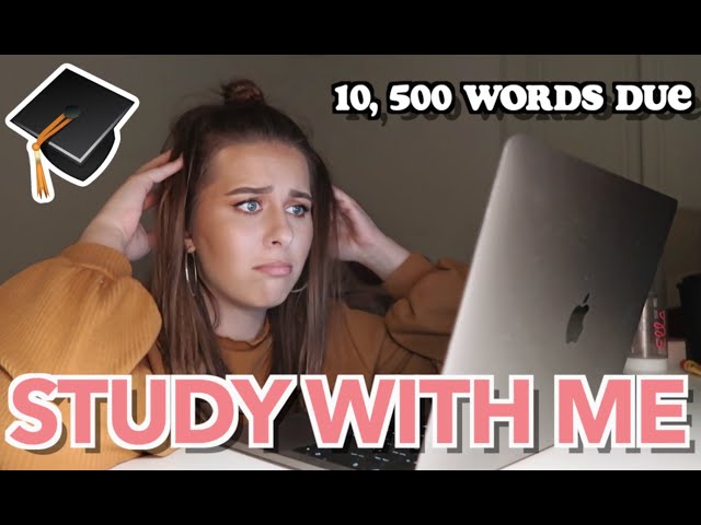 Productive Study With Me 2021 | essay writing + study motivation!