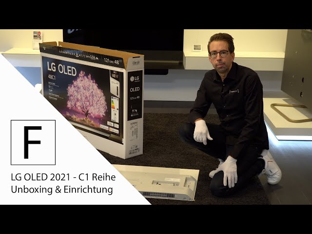 LG OLED 2021 C18-Serie - Produktvorstellung, Einrichtung, Inbetriebnahme & Unboxing (OLED48C18LA)