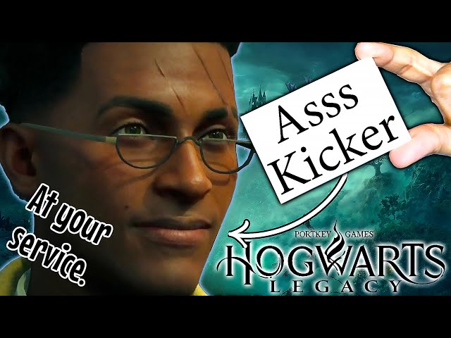 The proud member of the Kickers family is at your service! | Hogwarts Legacy - Prologue