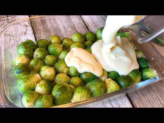 These are the most delicious Brussels sprouts I've ever eaten! Easy recipe