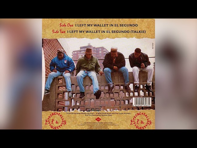 I Left My Wallet In El Segundo (Instrumental) - A Tribe Called Quest (Produced By ATCQ) (1990)