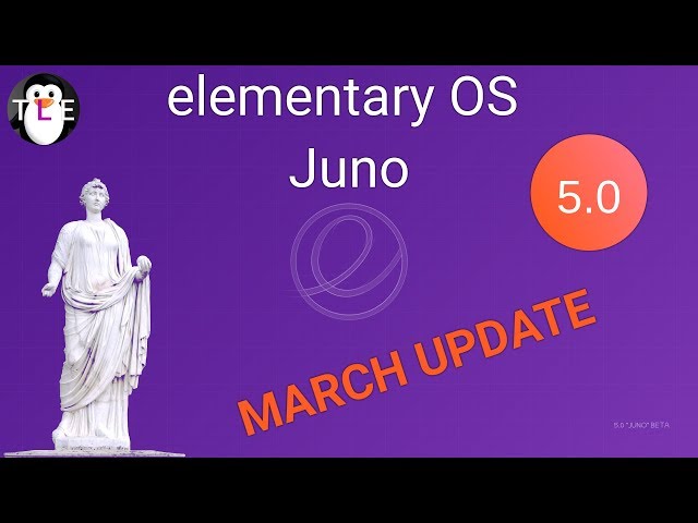 elementary OS 5.0 JUNO - new features - March update