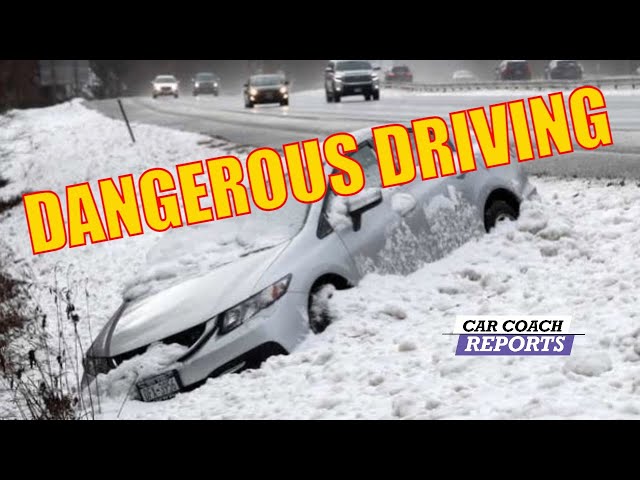 Dangerous Winter SNOW and ICE Storms | DRIVING Tips
