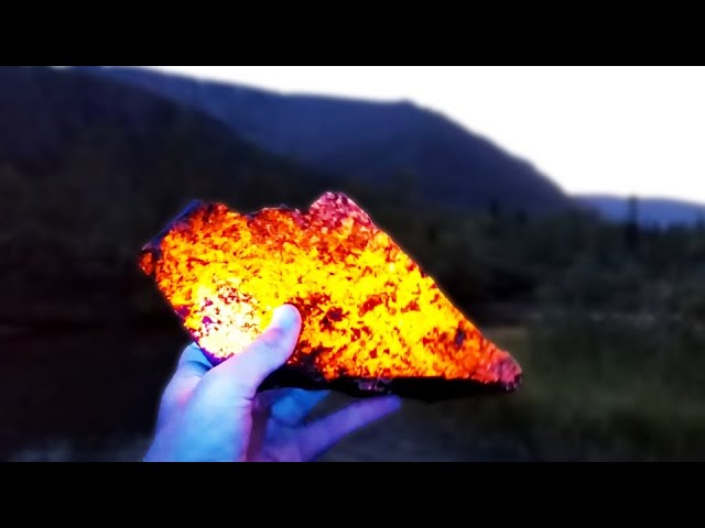 A Rock That Glows