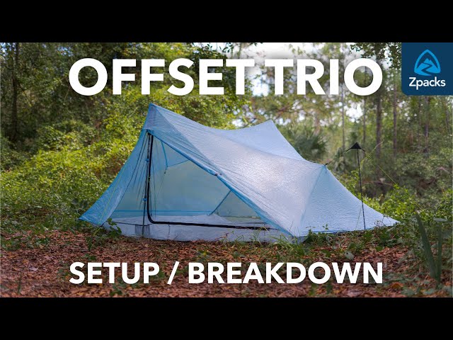 Zpacks Offset Trio | Set Up & Break Down