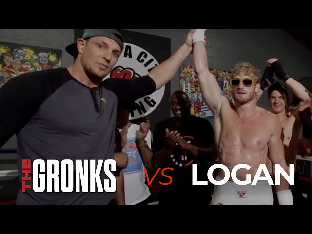 Gronk Makes the Bros Watch their Logan Paul Boxing Beatdown. Featuring @loganpaulvlogs