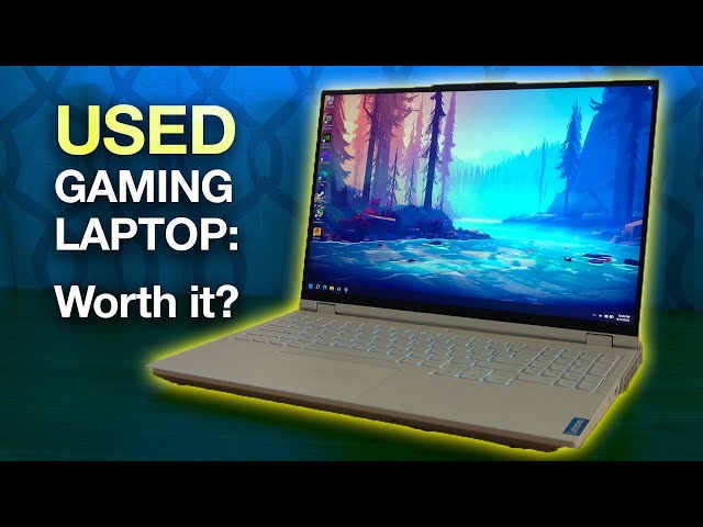 Buying a Used Gaming Laptop: Worth It? - Legion 5 Pro Stingray White