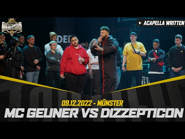 MC GEUNER vs DIZZEPTICON | TopTier Takeover, 09.12.2022 (Münster)