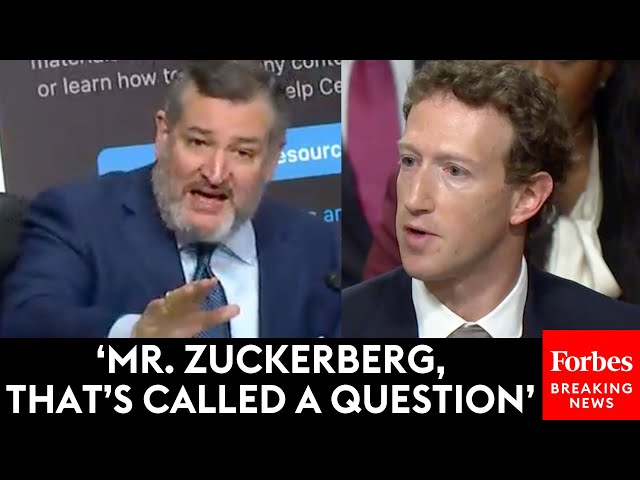 SUPERCUT: Mark Zuckerberg Faces Grilling By Judiciary Committee Senators | Hearing Of The Week