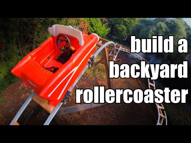 How to Build a Backyard Rollercoaster (for less than $500)