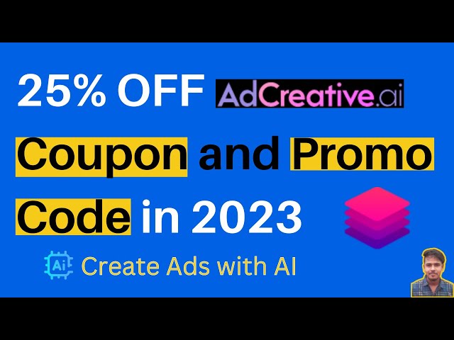 25% OFF AdCreative.ai Coupon and Promo Code in May 2024