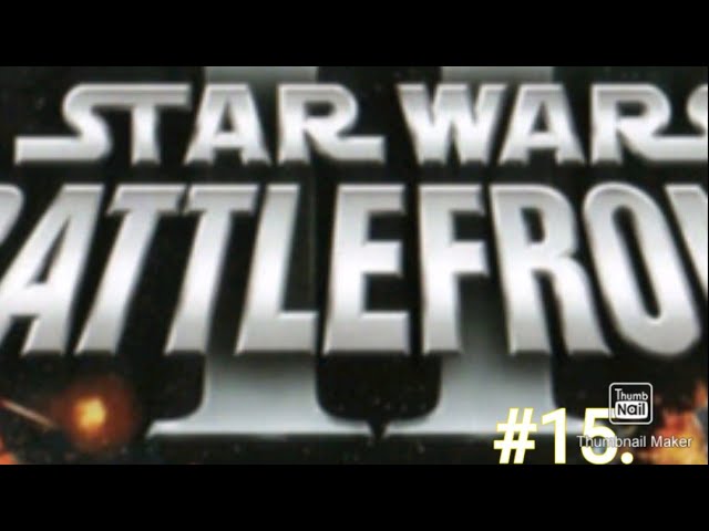 Lets play  STAR WARS™: Battlefront Classic Collection part 15. Die Schlacht auf Mustafa.