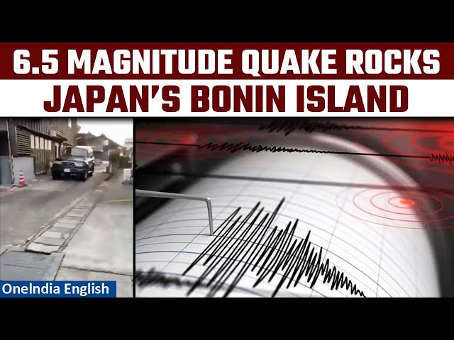Japan Earthquake: Bonin Island hit by magnitude 6.5 earthquake, USGS says | Oneindia News